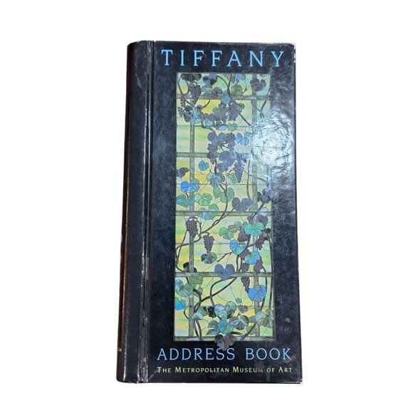 Tiffany Address Book by Metropolitan Museum of Art Vintage Blank Grapevine 1991 - Picture 1 of 7